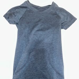 Lululemon swiftly tech short sleeve true navy/iron blue